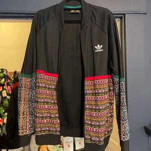 ADIDAS x PHARRELL SOLAR HU TRACK JACKET LARGE